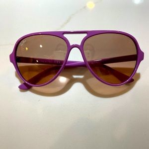 Purple Ray-Ban Aviators